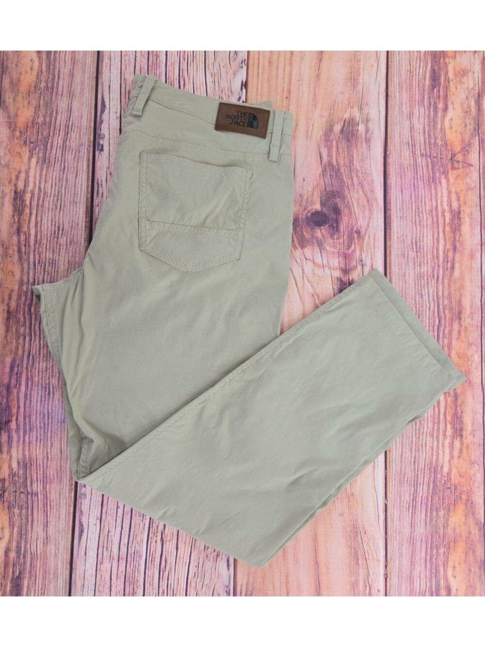 The North Face Mens Beige Nylon Stretch Pants Size 36